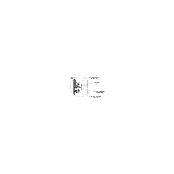 MTI Mount for large BTS Omni Antennas