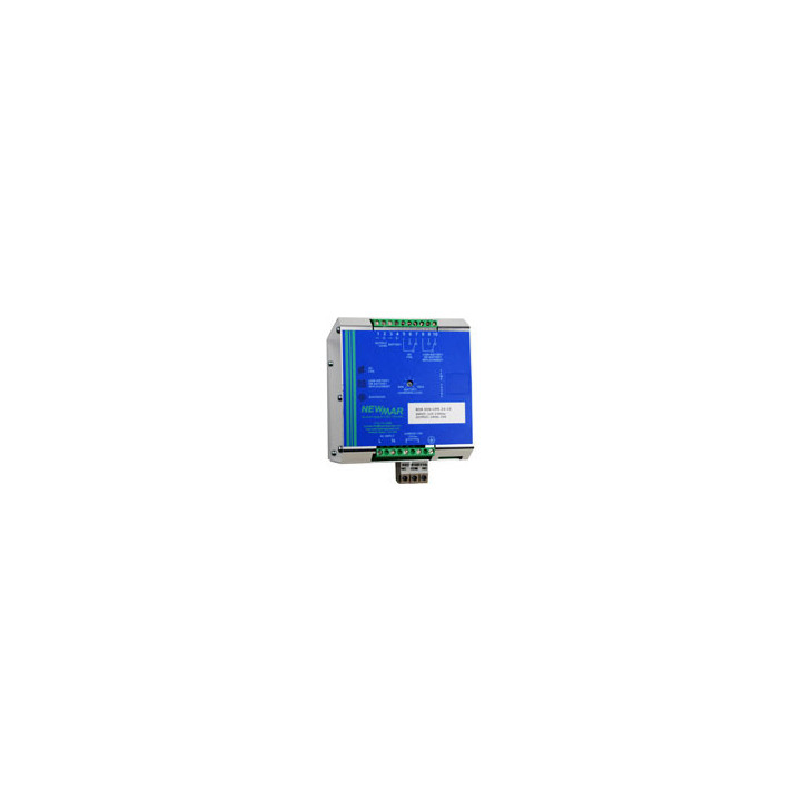 DIN rail mount DC UPS / Battery Detection System (BDS)