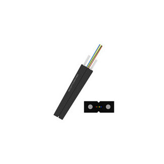 LiteLinx Flat Drop Fiber Cable with steel member support and