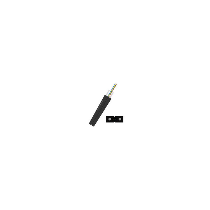 LiteLinx Flat Drop Fiber Cable with FRP support