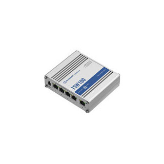 TSW100 Industrial Unmanaged PoE+ Switch with 5x Gigabit