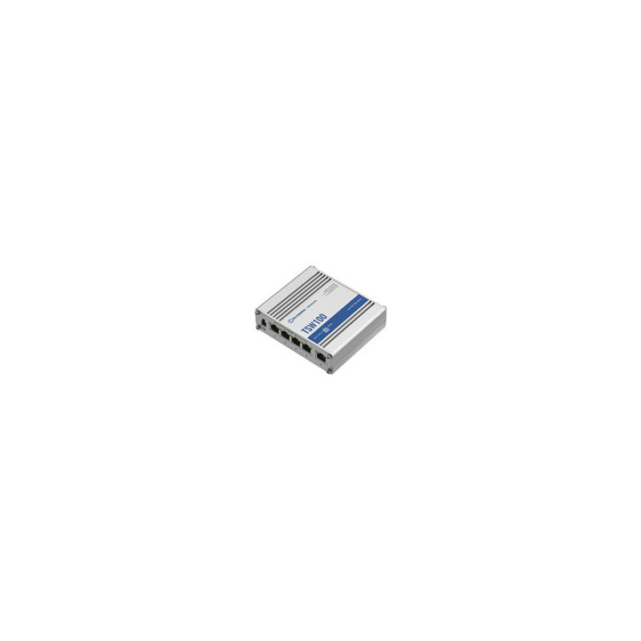 TSW100 Industrial Unmanaged PoE+ Switch with 5x Gigabit