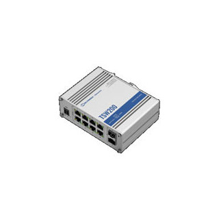 TSW200 Industrial Unmanaged PoE+ Switch with 8x Gigabit