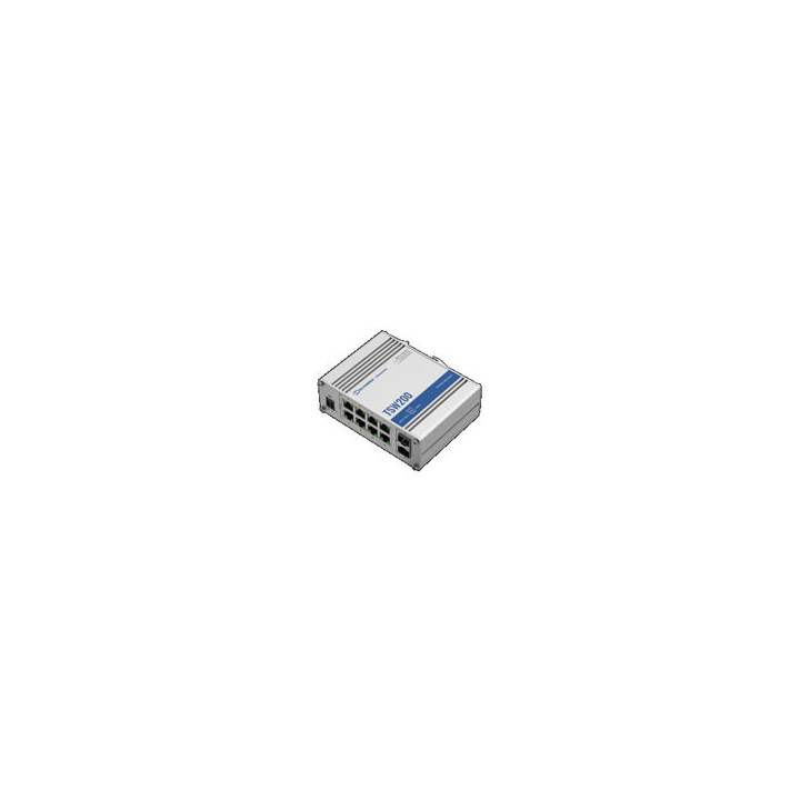 TSW200 Industrial Unmanaged PoE+ Switch with 8x Gigabit
