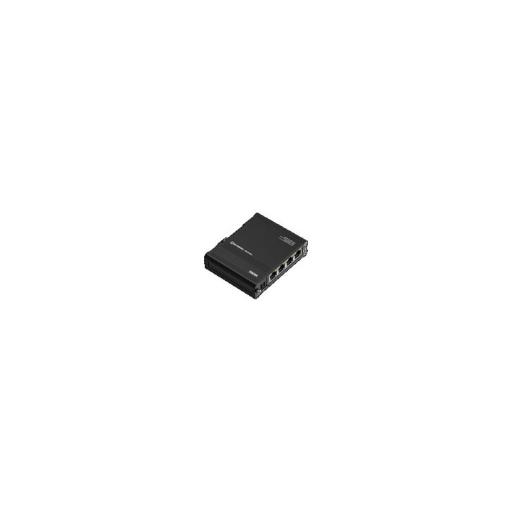 TSW304 DIN Rail Compact Switch with 4x Gigabit Ethernet ports