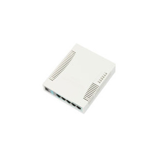 RouterBOARD RB260GS 5-port Gigabit Smart Switch with SFP cage