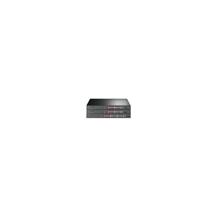 JetStream 16-Port 10/100Mbps + 2-Port Gigabit Rackmount