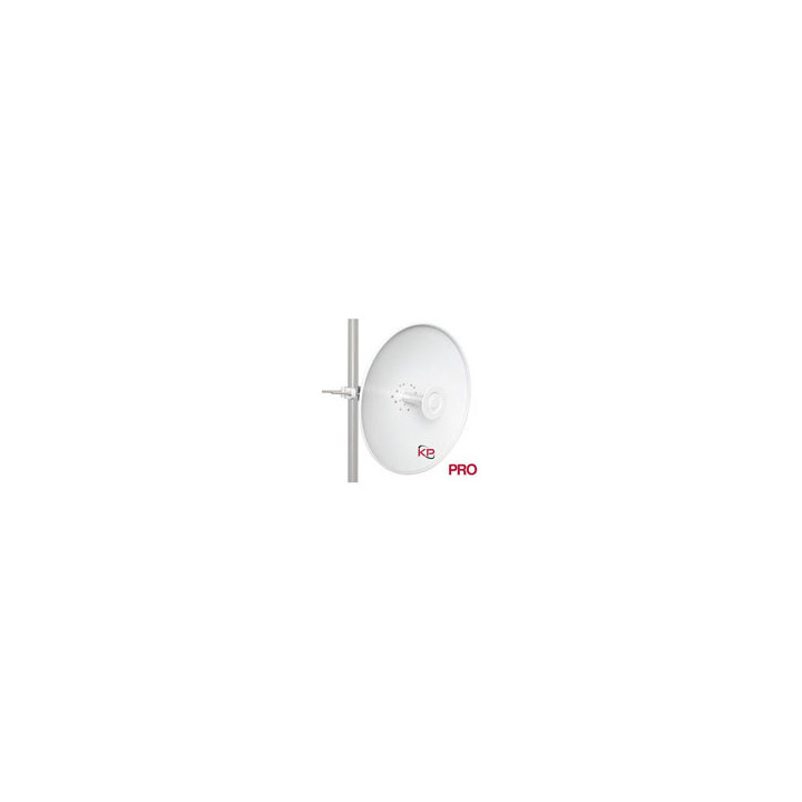 2-Foot 4.9-6.4GHz Dual Polarity Parabolic Dish Antenna with
