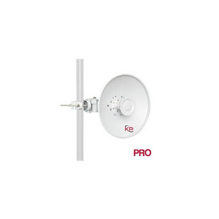 1-Foot 4.9-6.4GHz Dual Polarity Parabolic Dish Antenna with