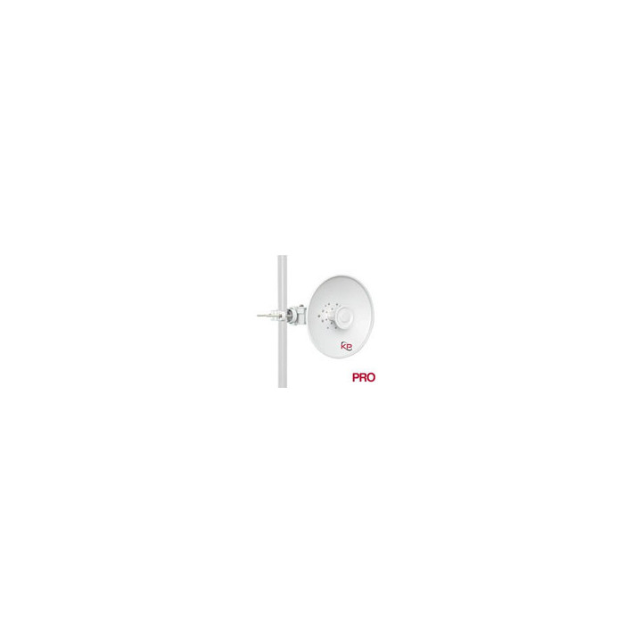 1-Foot 4.9-6.4GHz Dual Polarity Parabolic Dish Antenna with