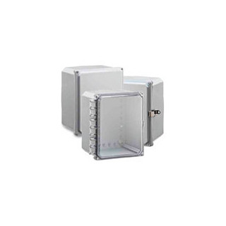 Premium Line 10"x8"x6" Nema4X/6P Enclosure with Clear Hinge
