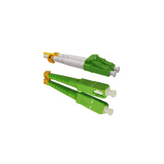 Fiber Optic Patch Cable, LC/APC to SC/APC