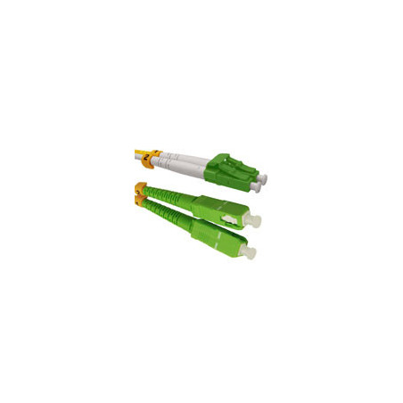 Fiber Optic Patch Cable, LC/APC to SC/APC