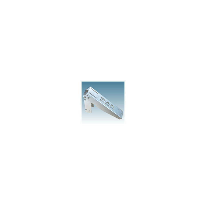 Single 10-20 watt panel SOP - 15" Panel Rail
