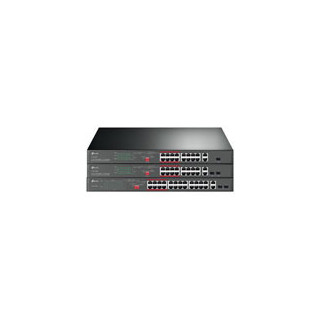 JetStream 16-Port 10/100Mbps + 2-Port Gigabit Rackmount