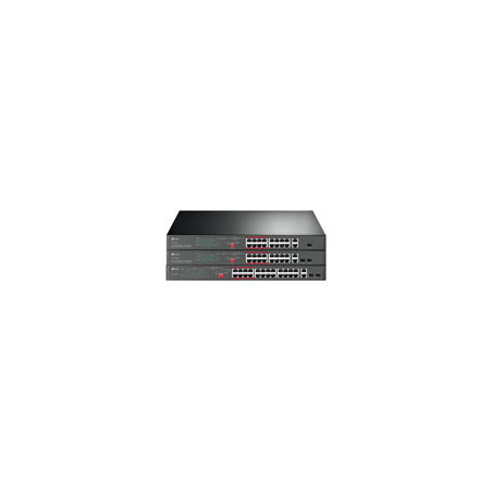JetStream 16-Port 10/100Mbps + 2-Port Gigabit Rackmount