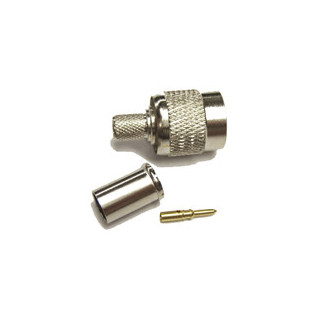 TNC-Male connector for 240 type 1/4" coaxial cable