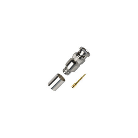 BNC-Male connector for 400 type 3/8" coaxial cable