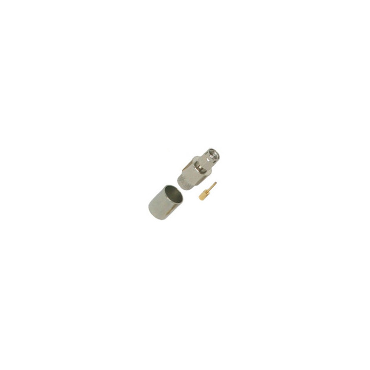 Reverse polarity SMA-Male (female pin) connector for 400