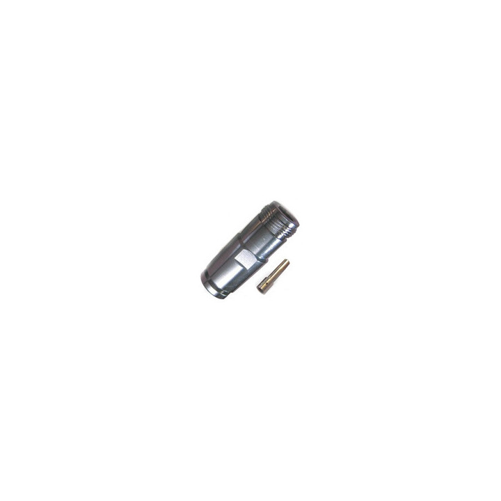 N-Female connector for 600 type 1/2" coaxial cable