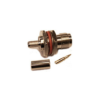 RTNC-Female Bulkhead Connector for RG58 coaxial cable