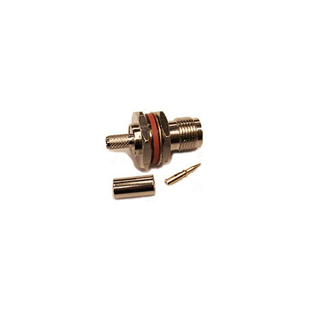 RTNC-Female Bulkhead Connector for RG58 coaxial cable