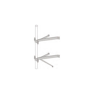 Wall Mount Double, 8" clearance