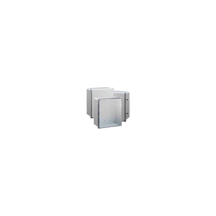 Premium Line 16"x14"x7" Nema4X/6P Enclosure with Clear Hinge