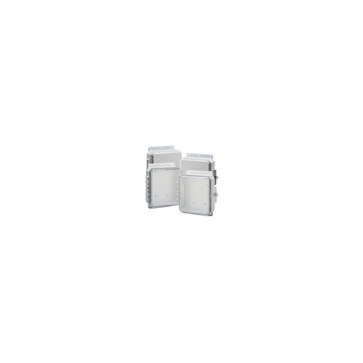 Impact Series 10"x8"x6" Nema6P Enclosure with Low Profile
