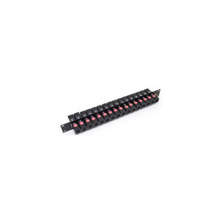 Transtector DPR 19" Rack Mount with 16 Inline T1/E1 Modules